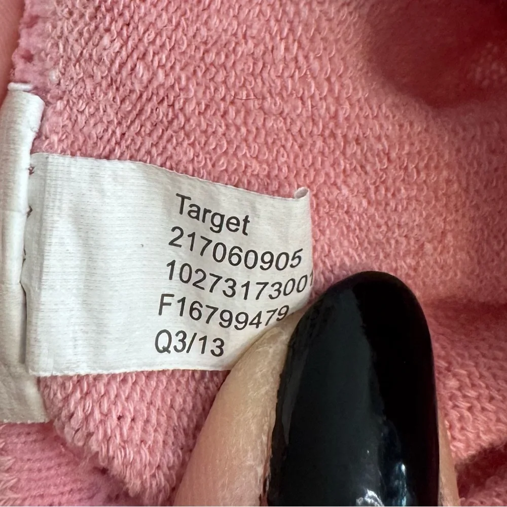 Baby pink sweater tights Target brand size 0-6mo